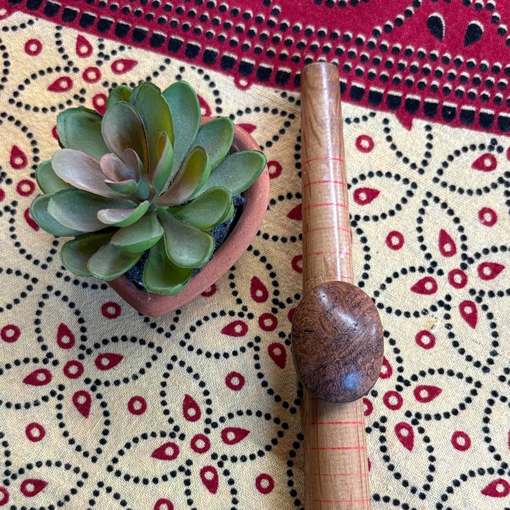 Rustic Brown Wooden Statement Ring - image 3